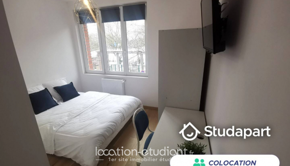 Colocation tudiante Studio à Lille (59800)