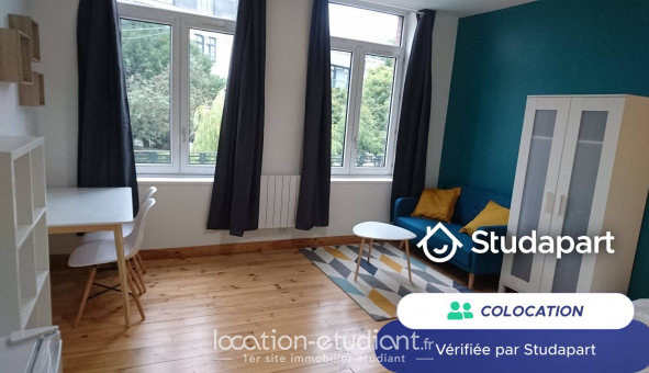 Colocation tudiante Studio à Lille (59800)