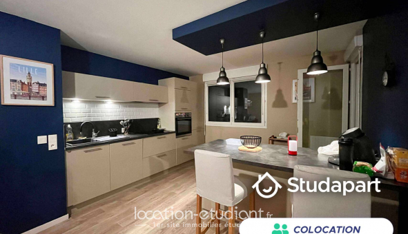 Colocation tudiante Studio à Lille (59800)