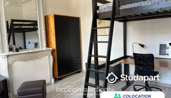 Colocation tudiante Studio à Lille (59800)