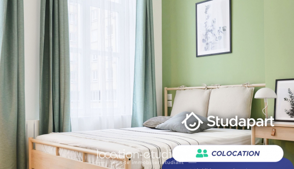 Colocation �tudiante Studio &agrave; Lille (59800)