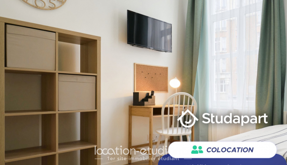 Colocation �tudiante Studio &agrave; Lille (59800)