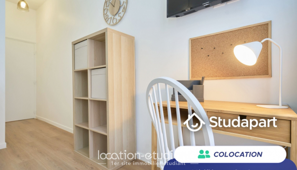 Colocation �tudiante Studio &agrave; Lille (59800)