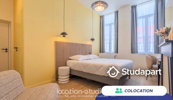 Colocation tudiante Studio à Lille (59800)