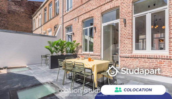 Colocation tudiante Studio à Lille (59800)