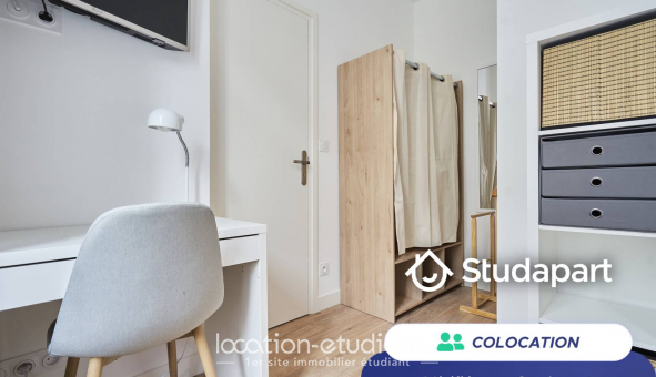 Colocation �tudiante Studio &agrave; Lille (59800)