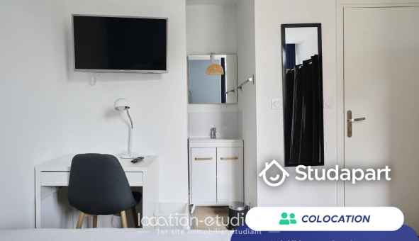 Colocation �tudiante Studio &agrave; Lille (59800)