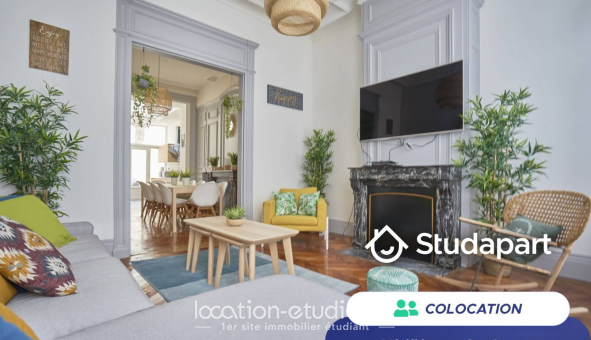 Colocation tudiante Chambre dans une colocation de 13m2
