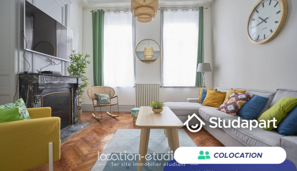 Colocation tudiante Studio à Lille (59800)