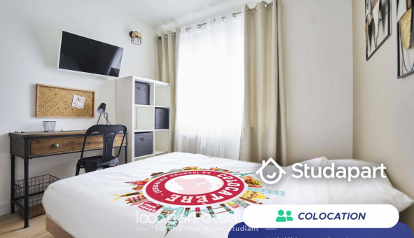 Colocation tudiante Studio à Lille (59800)