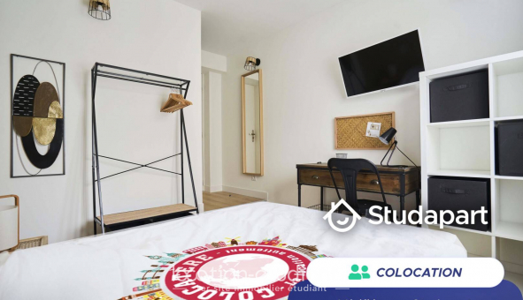 Colocation tudiante Studio à Lille (59800)