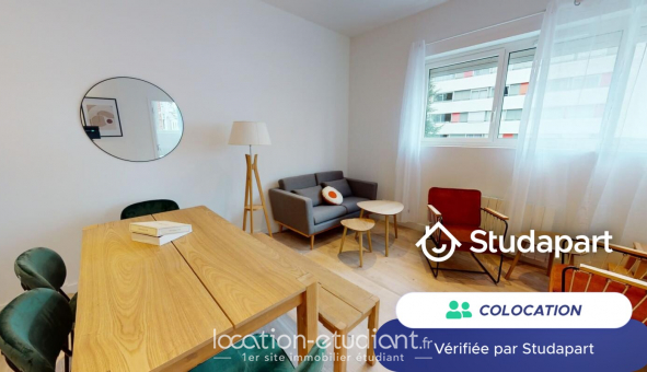 Colocation tudiante Studio à Lille (59800)