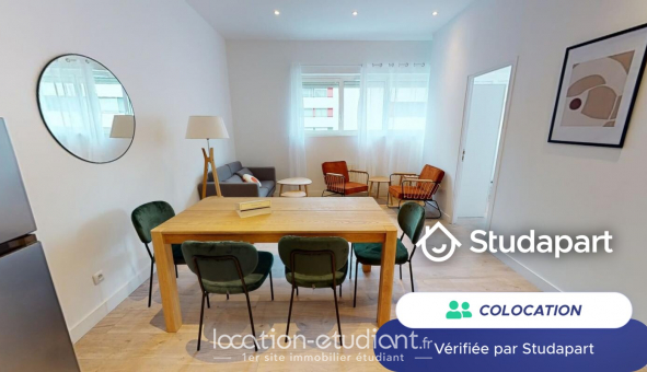 Colocation tudiante Studio à Lille (59800)