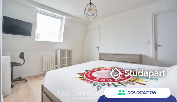 Colocation étudiante T4 à Lille (59800)
