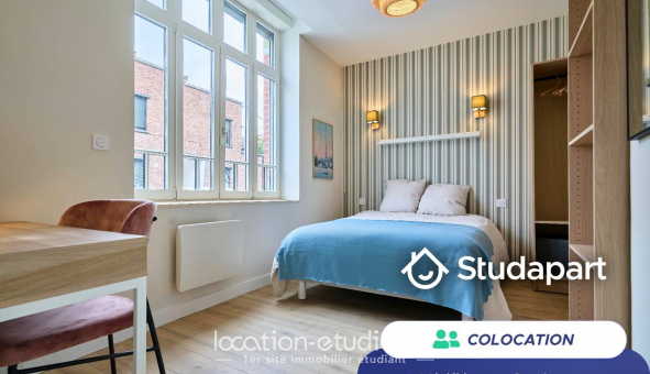 Colocation �tudiante Studio &agrave; Lille (59800)