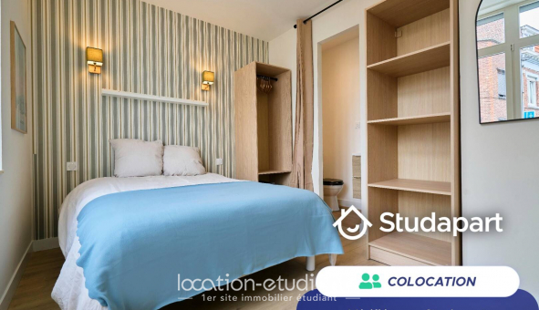 Colocation �tudiante Studio &agrave; Lille (59800)