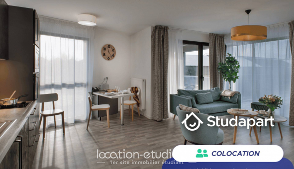 Colocation tudiante Studio à Lille (59800)