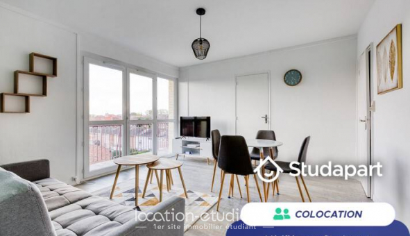 Colocation �tudiante Studio &agrave; Lille (59800)