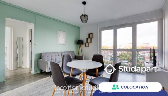 Colocation �tudiante Studio &agrave; Lille (59800)