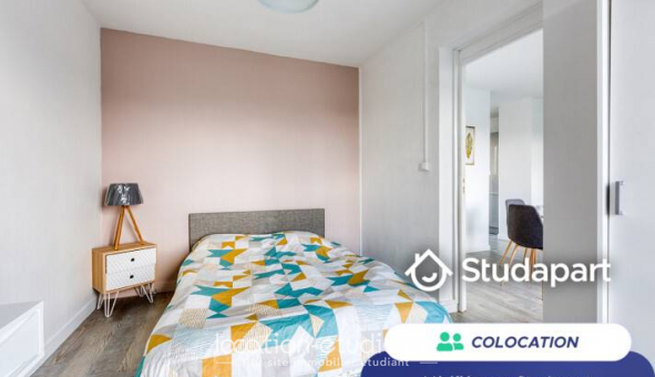 Colocation �tudiante Studio &agrave; Lille (59800)