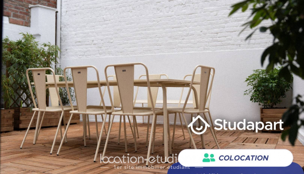 Colocation tudiante Studio à Lille (59800)