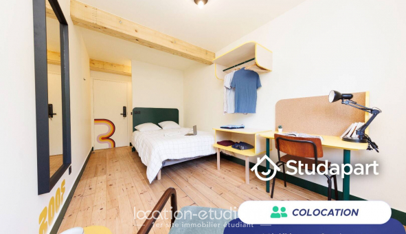 Colocation �tudiante Studio &agrave; Lille (59800)