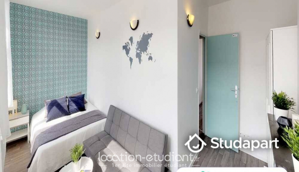 Colocation �tudiante Studio &agrave; Lille (59800)