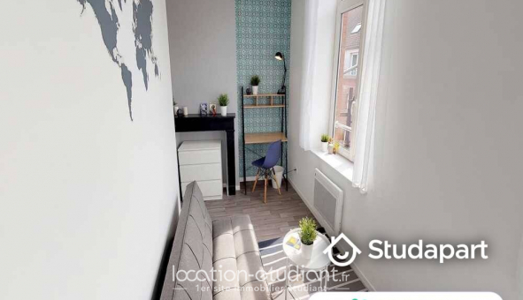 Colocation �tudiante Studio &agrave; Lille (59800)