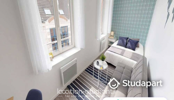Colocation �tudiante Studio &agrave; Lille (59800)