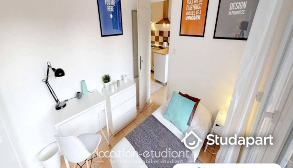 Colocation �tudiante Studio &agrave; Lille (59800)