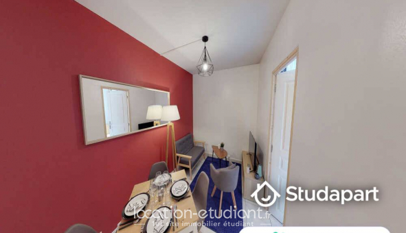 Colocation �tudiante Studio &agrave; Lille (59800)