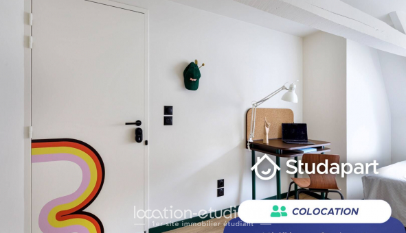 Colocation �tudiante Studio &agrave; Lille (59800)