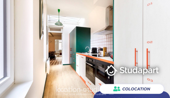 Colocation �tudiante Studio &agrave; Lille (59800)