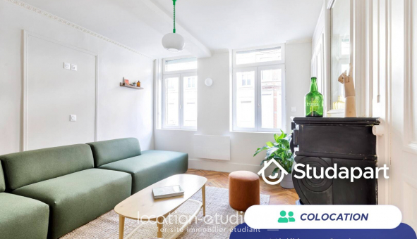 Colocation �tudiante Studio &agrave; Lille (59800)