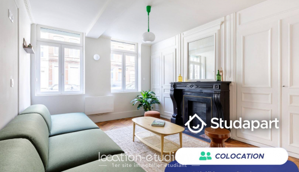 Colocation �tudiante Studio &agrave; Lille (59800)