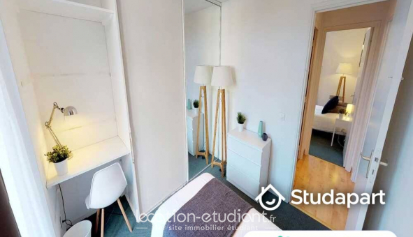 Colocation �tudiante Studio &agrave; Lille (59800)