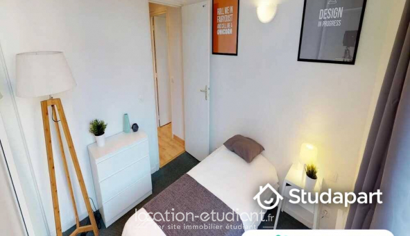 Colocation �tudiante Studio &agrave; Lille (59800)
