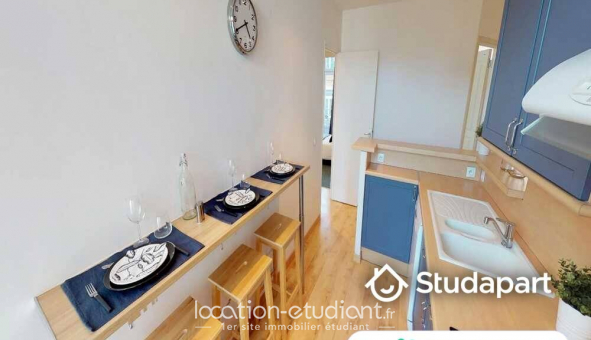 Colocation �tudiante Studio &agrave; Lille (59800)