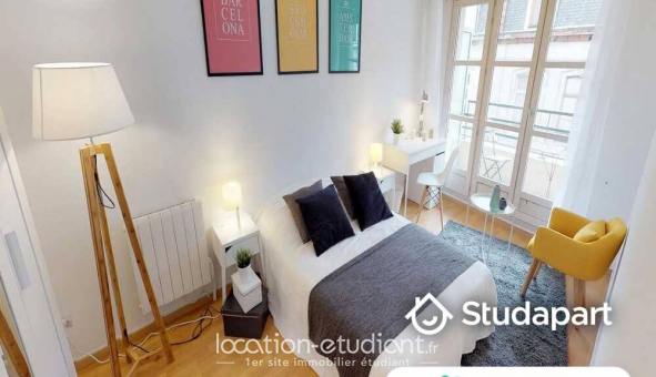 Colocation �tudiante Studio &agrave; Lille (59800)