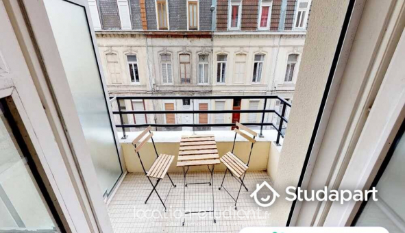 Colocation �tudiante Studio &agrave; Lille (59800)
