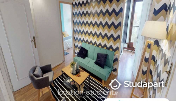 Colocation �tudiante Studio &agrave; Lille (59800)