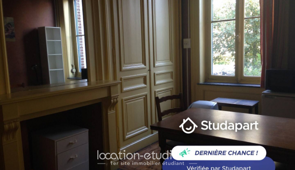 Colocation �tudiante Studio &agrave; Lille (59800)