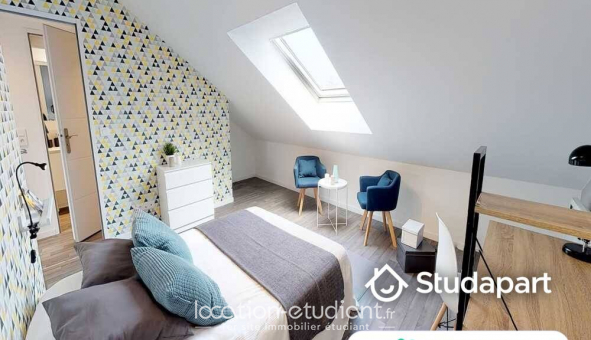 Colocation �tudiante Studio &agrave; Lille (59800)