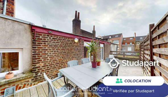 Colocation �tudiante Studio &agrave; Lille (59800)