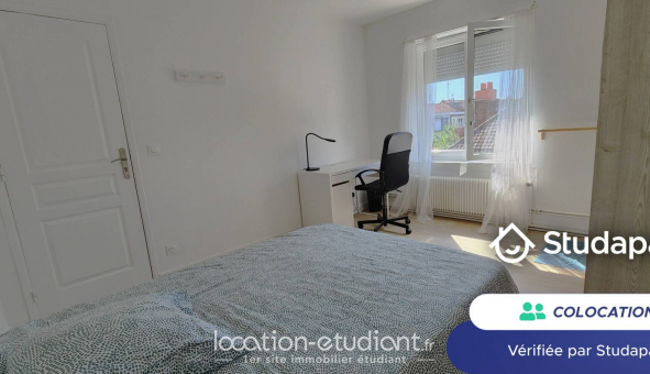 Colocation �tudiante Studio &agrave; Lille (59800)