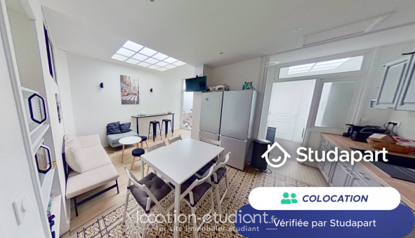 Colocation �tudiante Studio &agrave; Lille (59800)