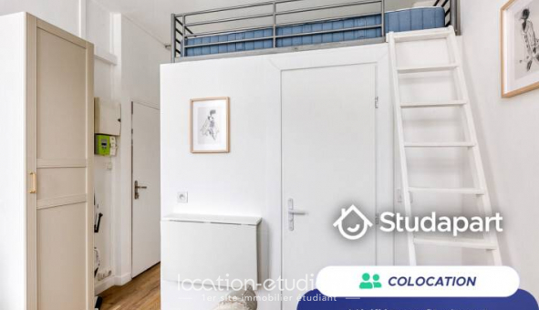 Colocation �tudiante Studio &agrave; Lille (59800)