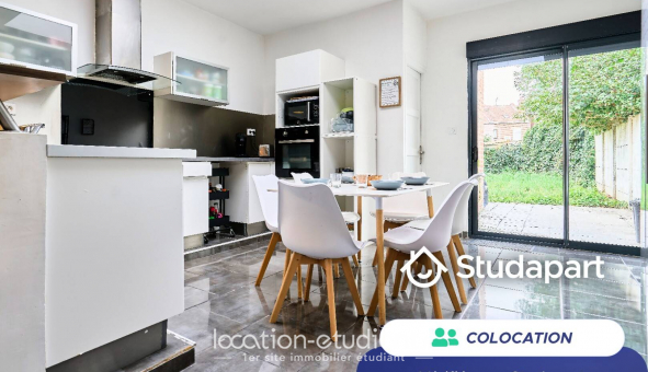 Colocation �tudiante Studio &agrave; Lille (59800)