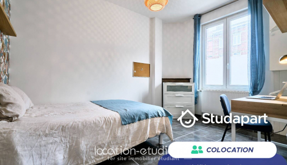 Colocation �tudiante Studio &agrave; Lille (59800)