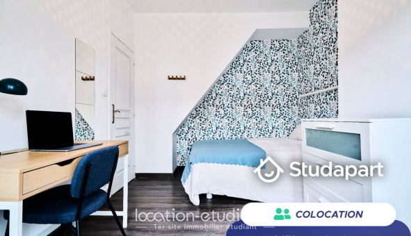 Colocation �tudiante Studio &agrave; Lille (59800)